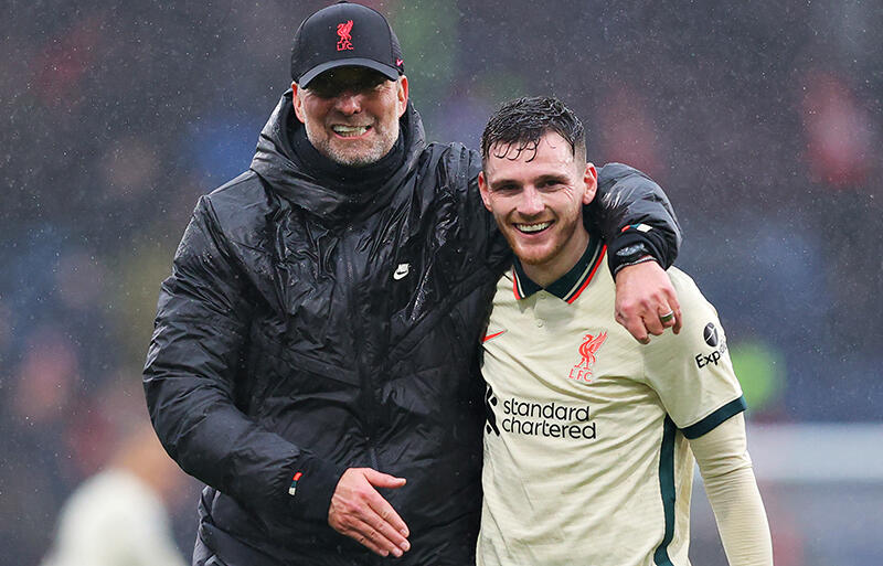 DFアンドリュー・ロバートソンは退任のユルゲン・クロップ監督に感謝のコメント