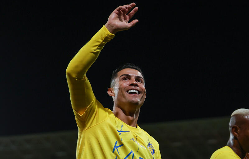 アル・ナスルでプレーするクリスティアーノ・ロナウド