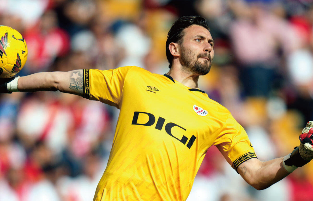 ラージョの北マケドニア代表GKストレ・ディミトリエフスキ