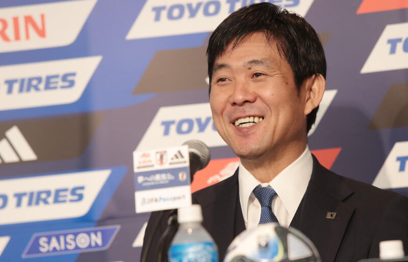 日本代表を率いる森保一監督