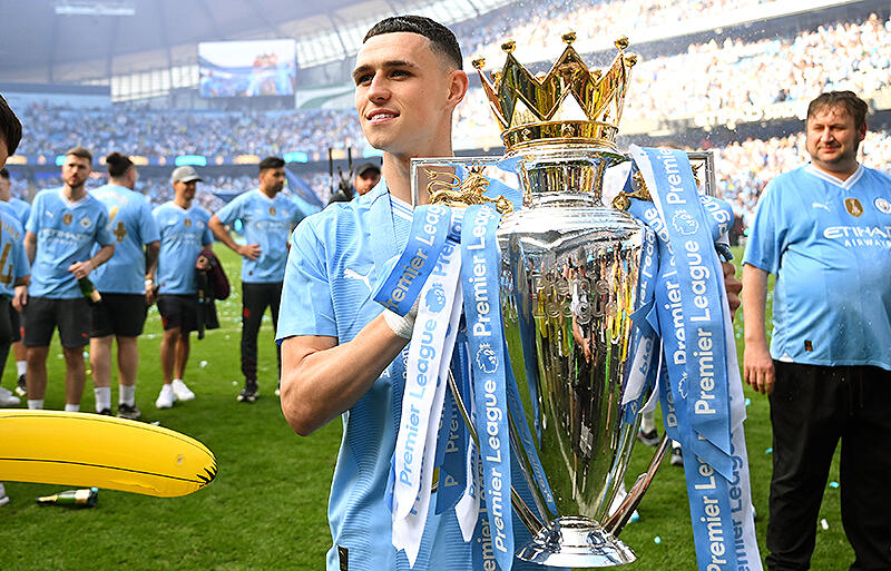 今季プレミアMVPに輝いたフォーデン