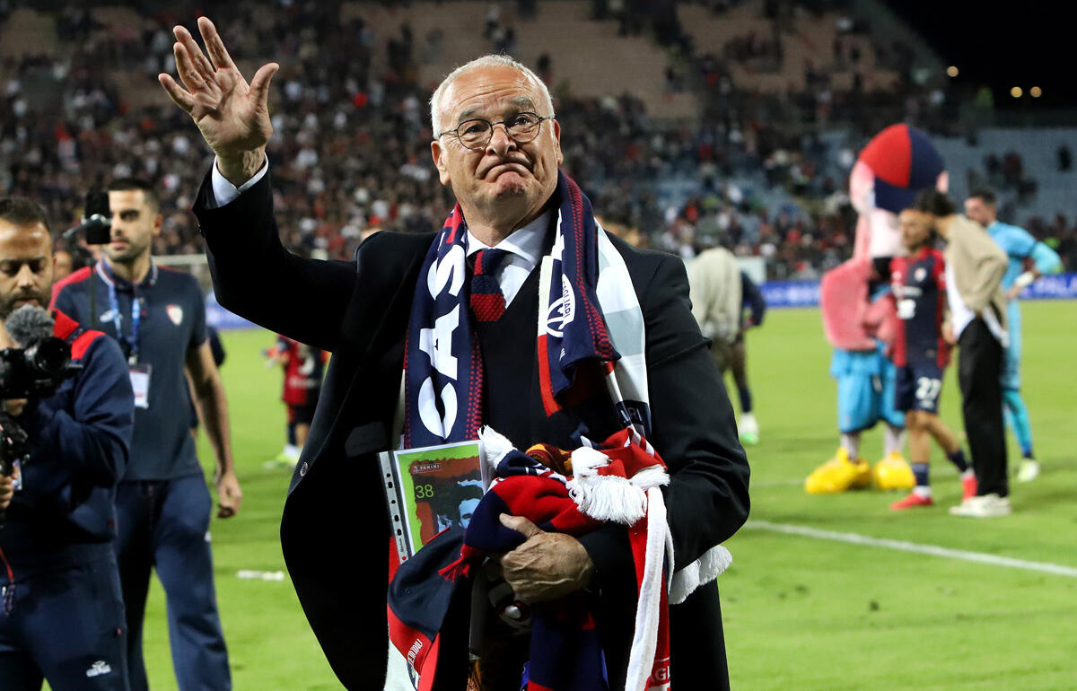 クラブでの監督キャリアを終えたラニエリ監督