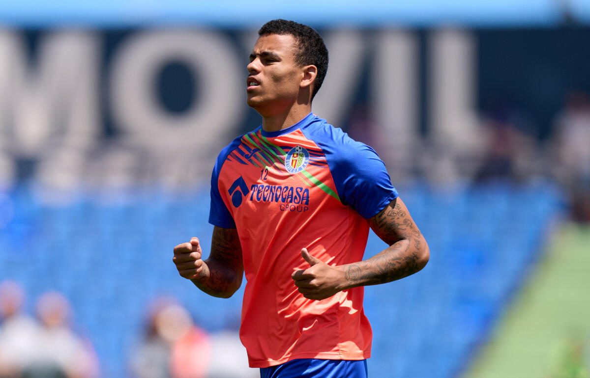 ヘタフェでの今季最終戦を終えたグリーンウッド