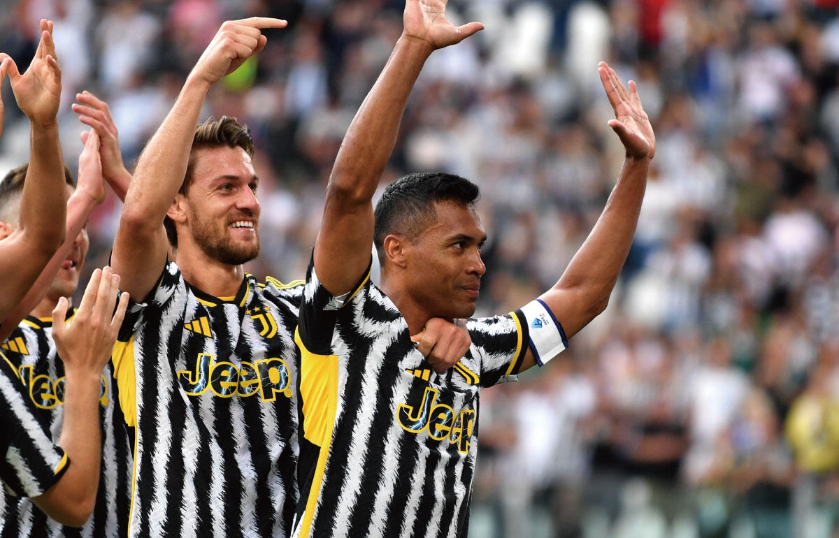 ユベントスの功労者、アレックス・サンドロ