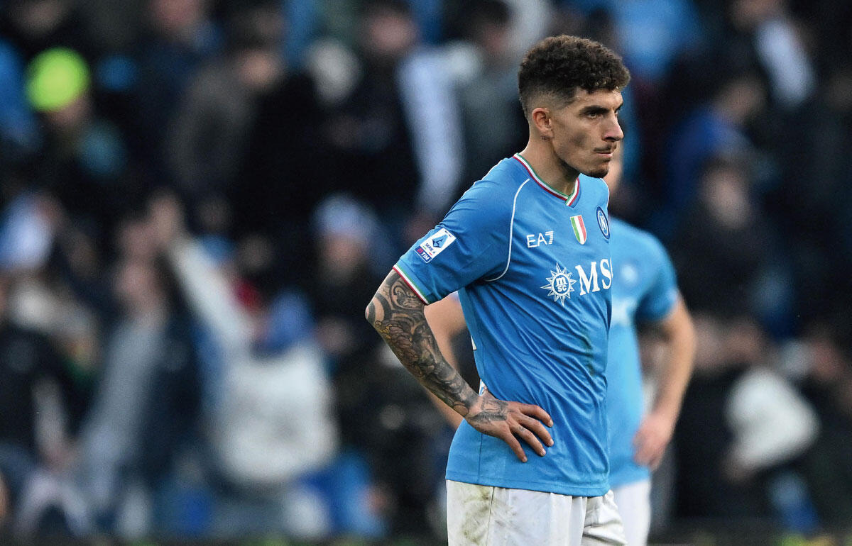 ナポリのイタリア代表DFジョバンニ・ディ・ロレンツォ