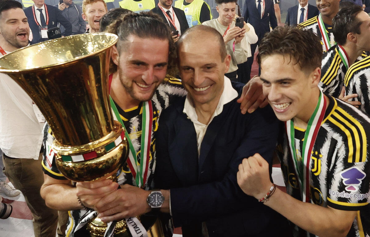 ユベントスを去ったマッシミリアーノ・アッレグリ氏