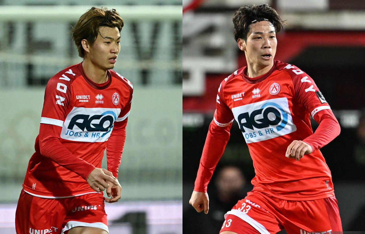 1月に加入した藤井陽也(左)と角田涼太朗