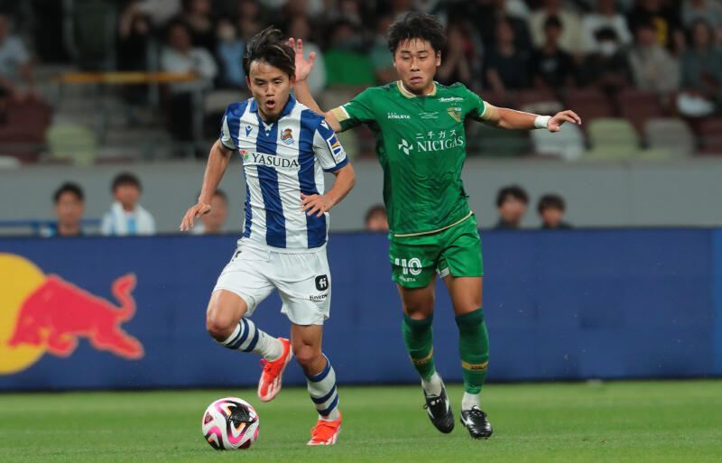 レアル・ソシエダMF久保建英と新井悠太