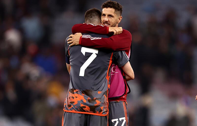 ECL優勝にヨベティッチは歓喜