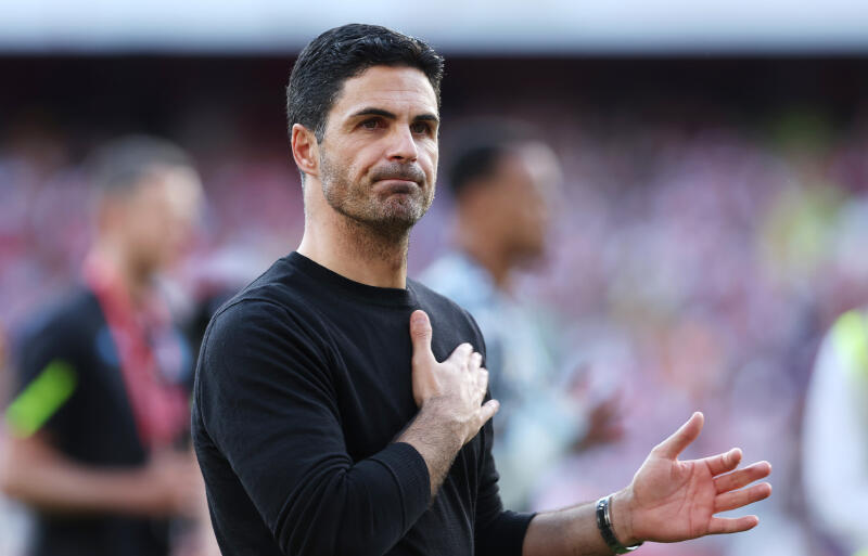 アーセナルを率いるアルテタ監督