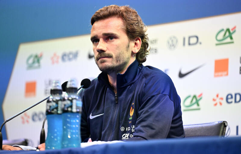 フランス代表の活動に参加中のグリーズマン