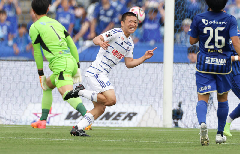 先制点の新潟FW小見洋太