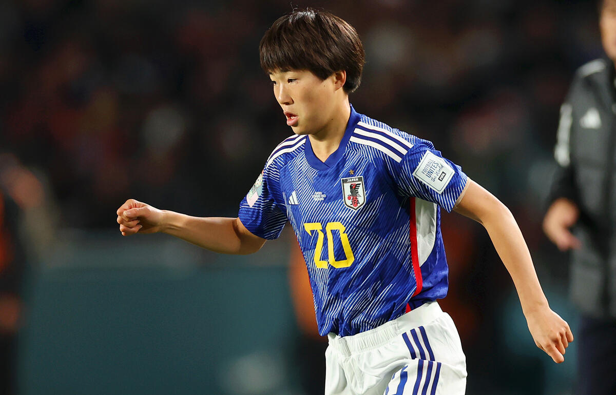 途中出場ながら2ゴールの活躍を見せた浜野まいか