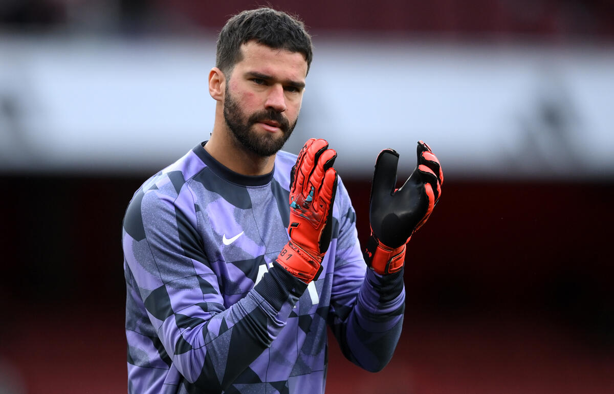 リバプールの守護神を務めるアリソン