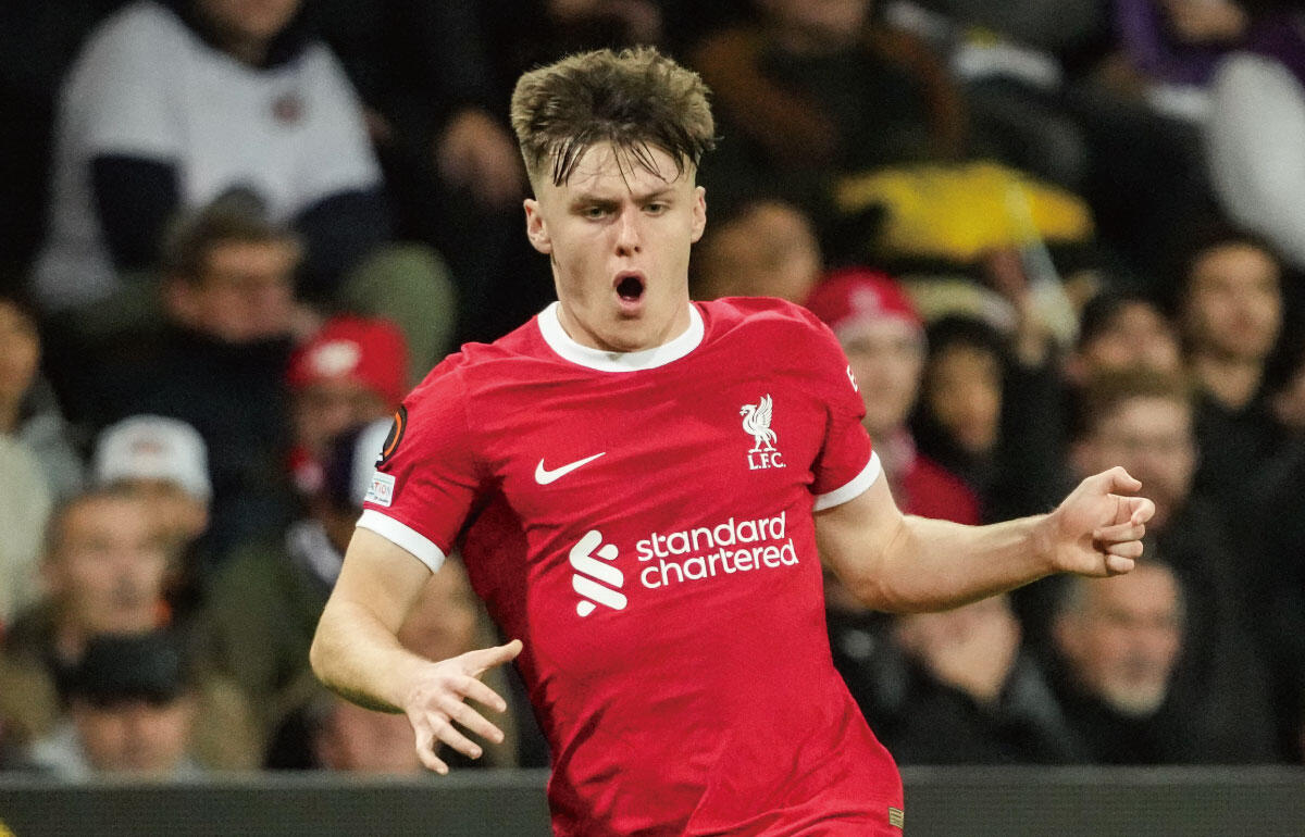 リバプールのFWベン・ドーク(18)