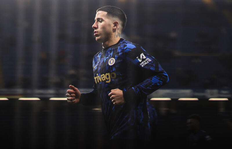 チェルシーの中心選手、エンソ・フェルナンデス