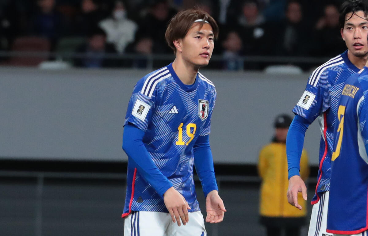 4年半ぶりの代表ゴールを決めた小川航基