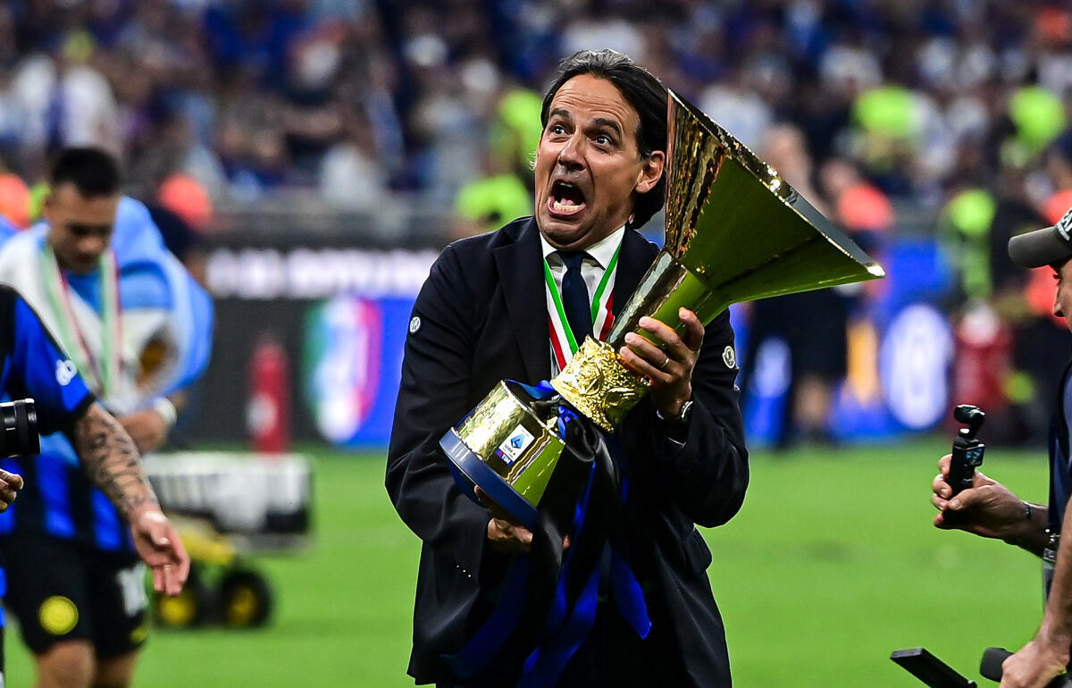 チームをセリエA優勝に導いたインザーギ監督