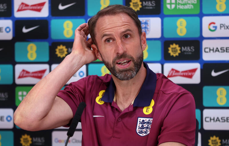 イングランド代表を率いるサウスゲイト監督