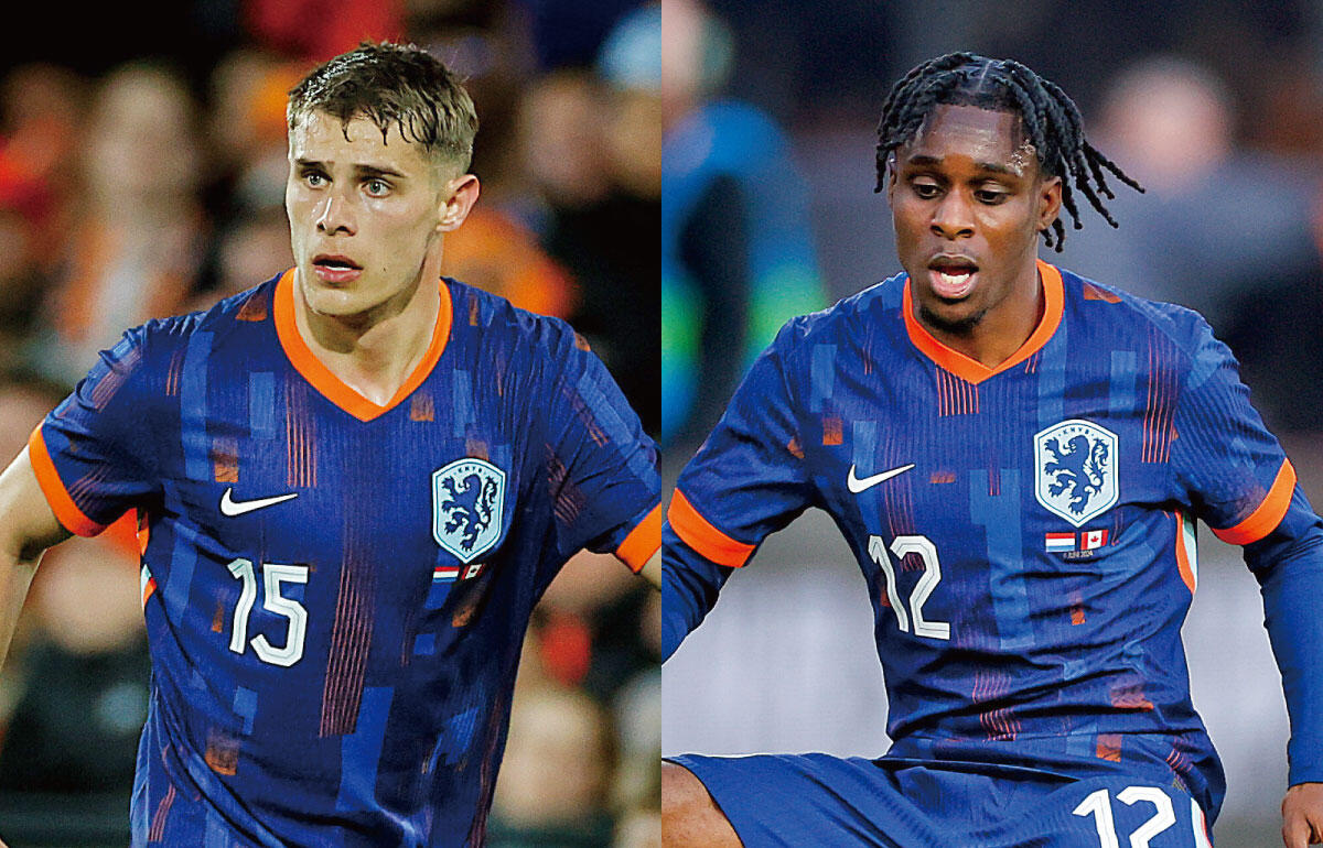 ともに23歳のファン・デ・フェンとフリンポン