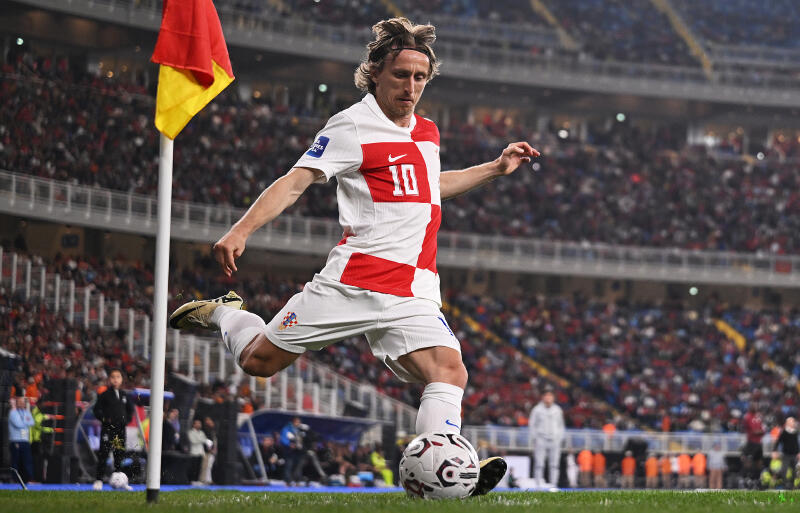 クロアチア代表の中心、モドリッチ