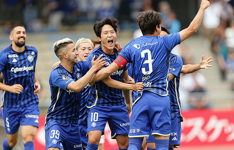 先制点挙げたナ・サンホ