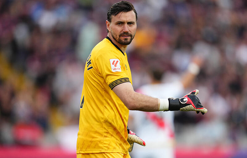 バレンシア加入が発表されたGKストレ・ディミトリエフスキ