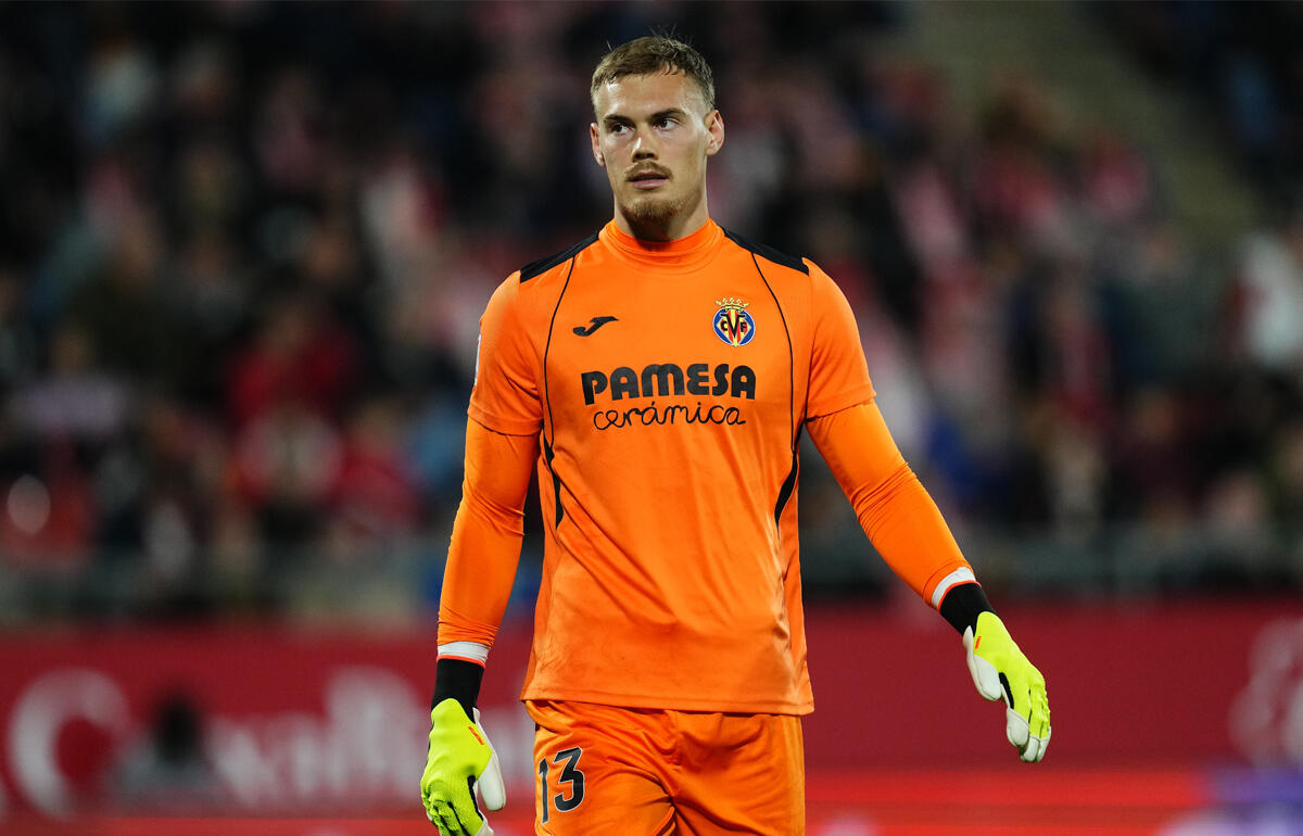 ビジャレアルのゴールを守ったヨルゲンセン