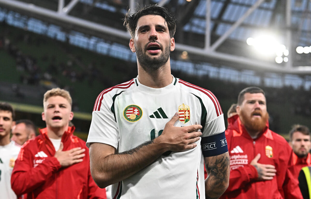 ハンガリーの10番を背負うソボスライ