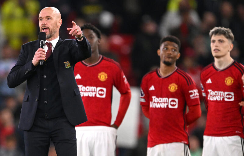 来季もユナイテッドを率いるといわれるテン・ハグ監督