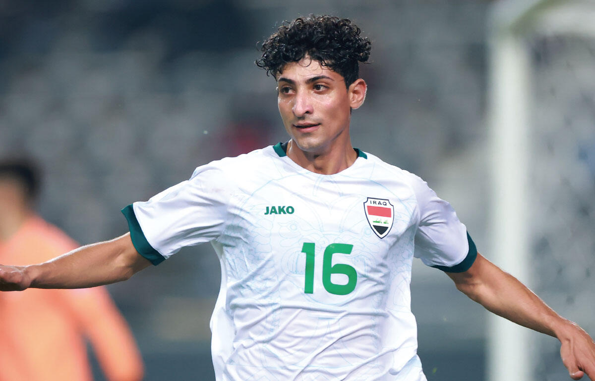 イラク代表FWアリ・ジャシム・エライビ(20)