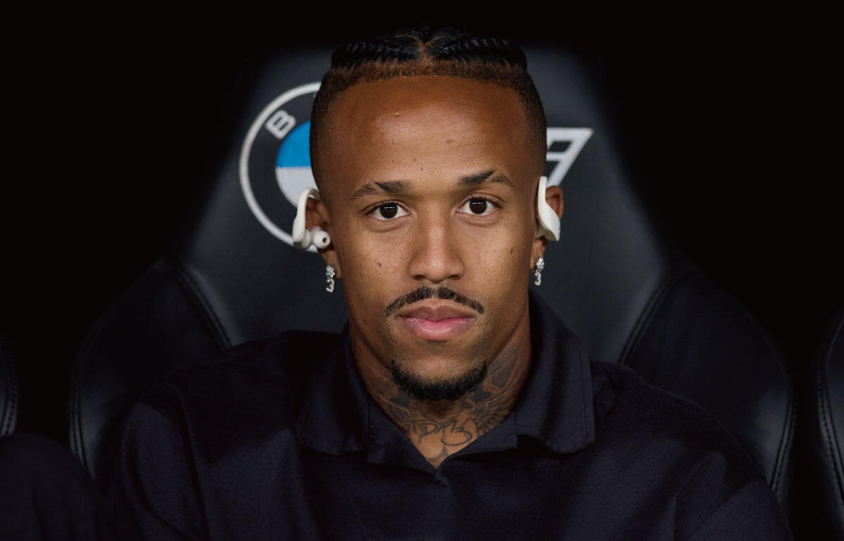 レアル・マドリーのブラジル代表DFエデル・ミリトン