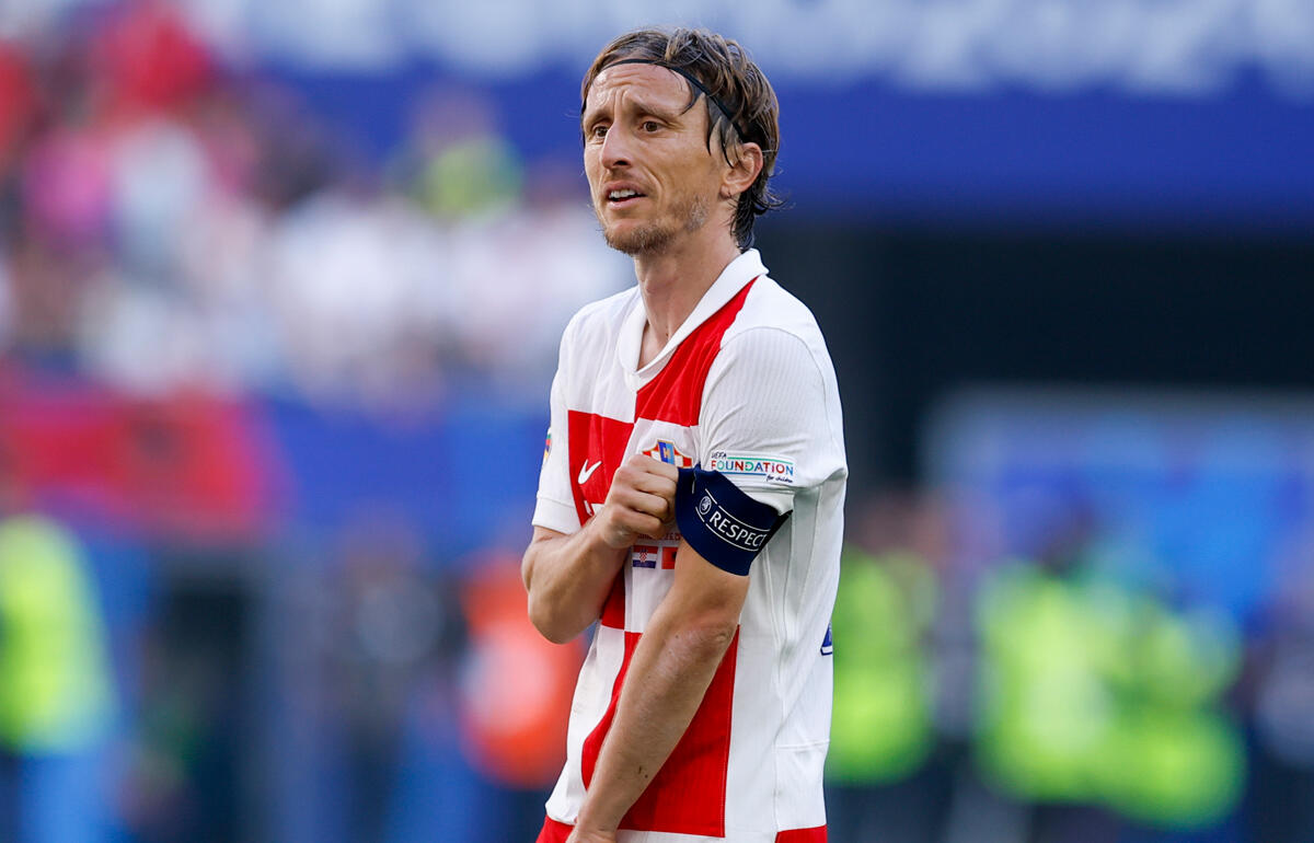 厳しいドローに終わったモドリッチ