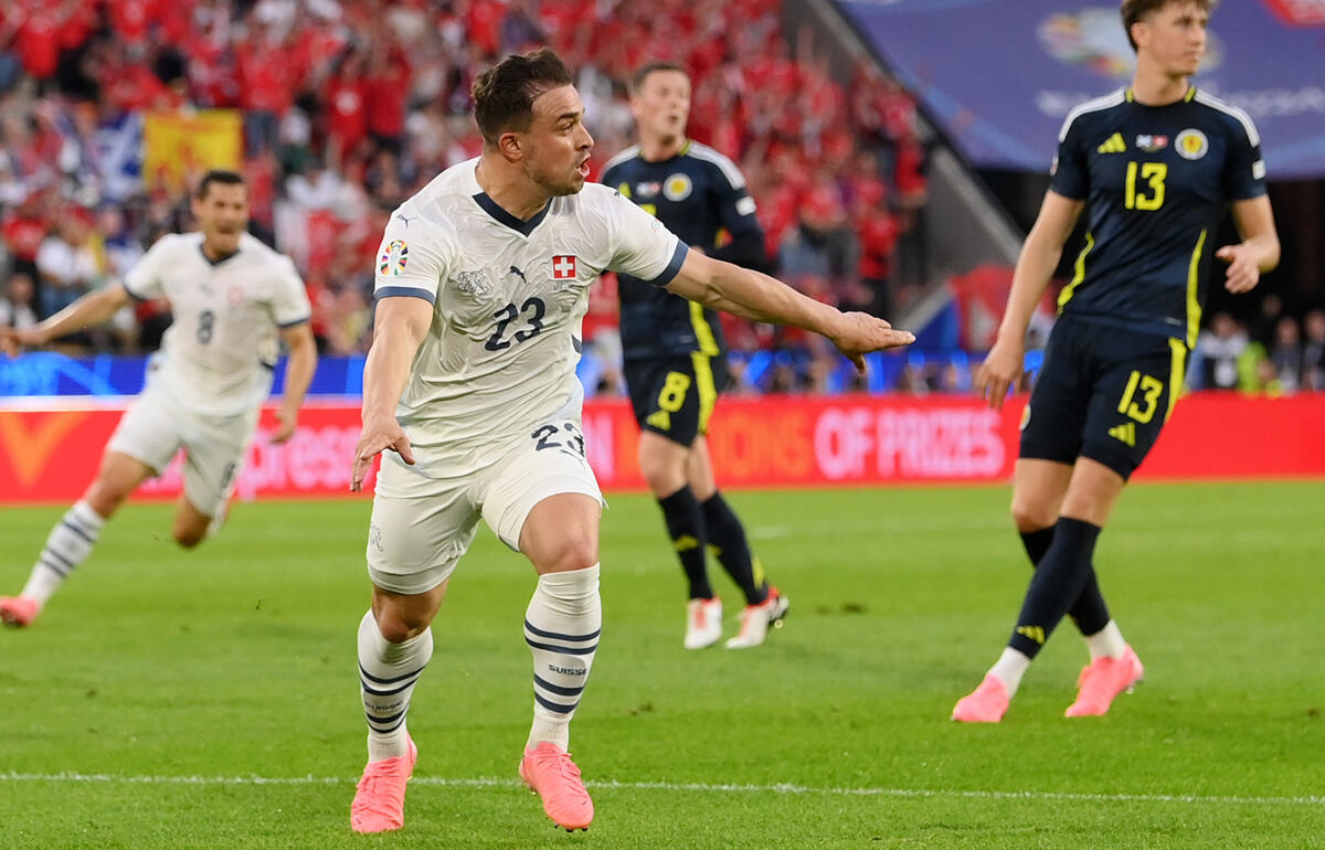 豪快なゴールを記録したシャキリ