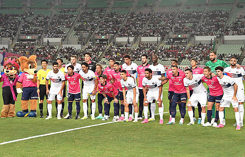 昨夏、日本ツアー実施のPSG