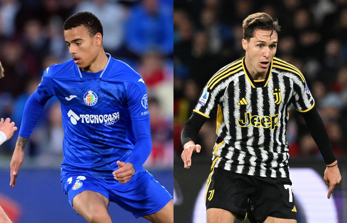 所属先が入れ替わる可能性も出てきたグリーンウッド(左)とキエーザ