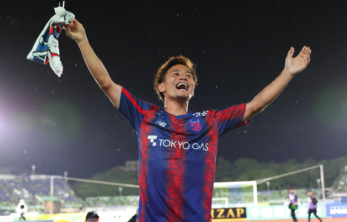 決勝ゴールを記録した徳元悠平