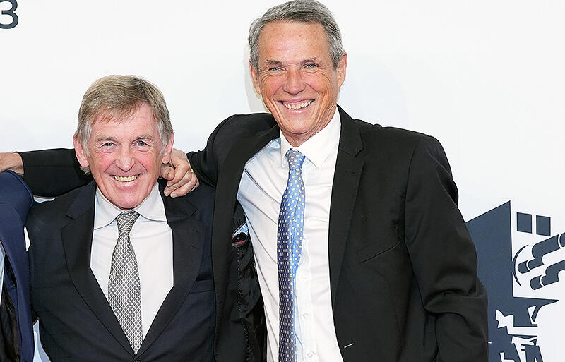 ダルグリッシュ氏(左)とハンセン氏(右)