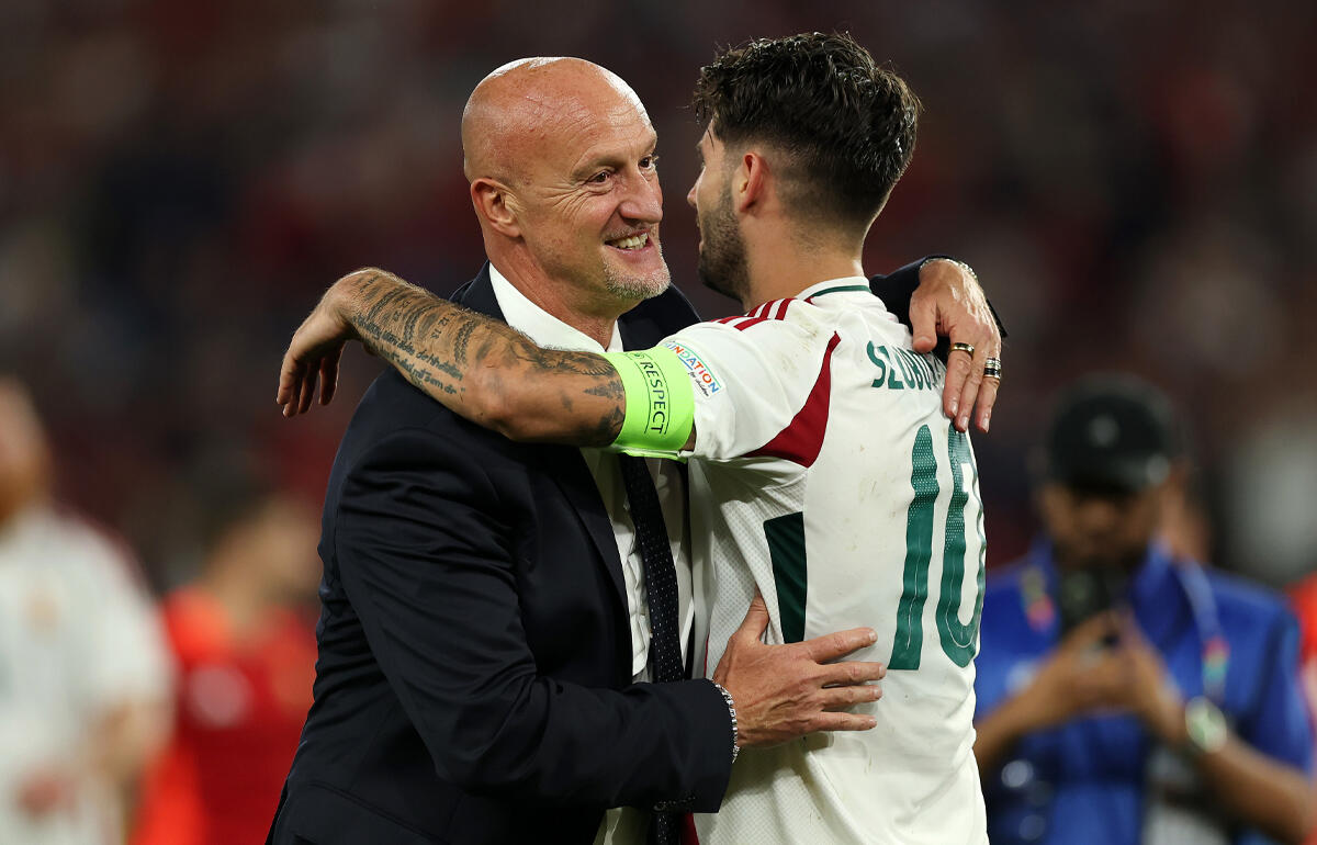 ハンガリーを今大会初勝利に導いたロッシ監督