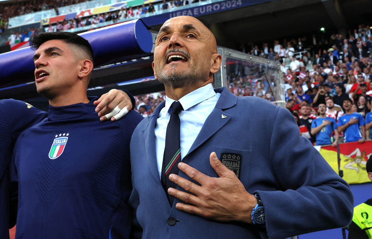 チームをベスト16に導いたスパレッティ監督