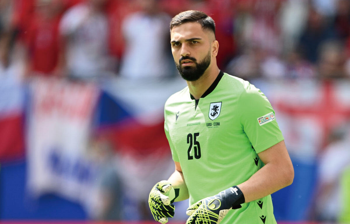 ジョージア代表GKギオルギ・ママルダシュヴィリ(23)