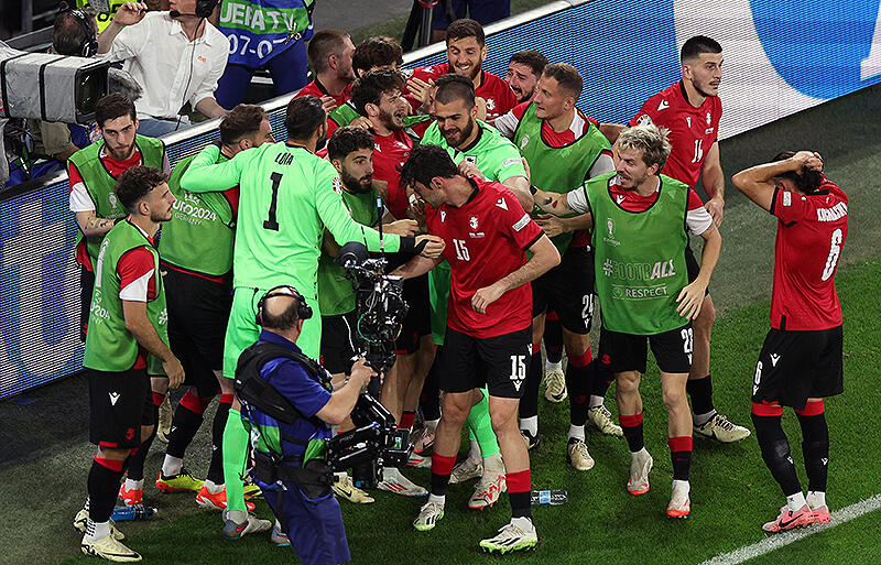 ジョージアが金星挙げる