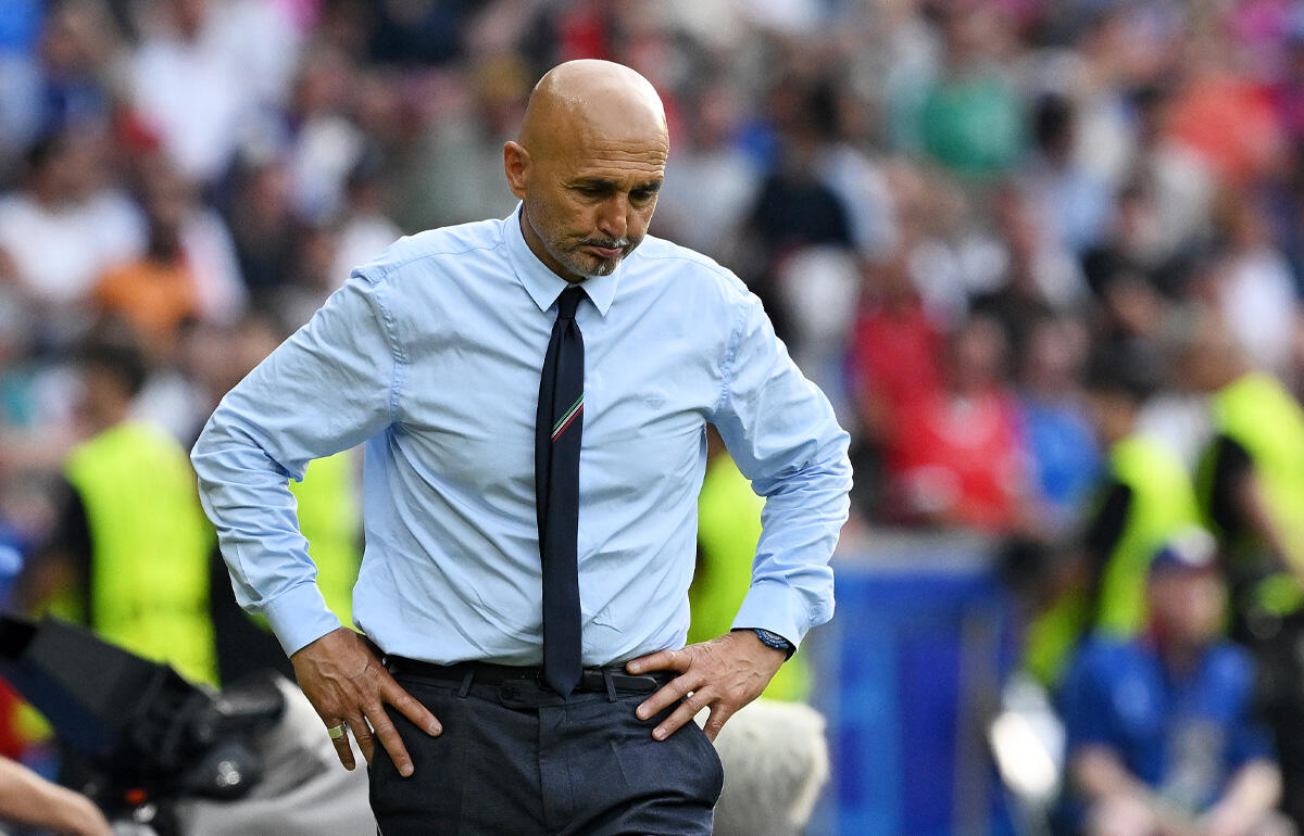 イタリア代表を指揮したスパレッティ監督