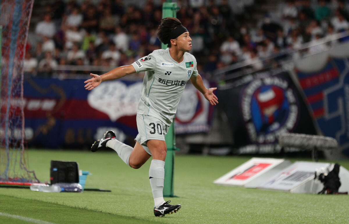 値千金のプロ初ゴールを決めた重見柾斗