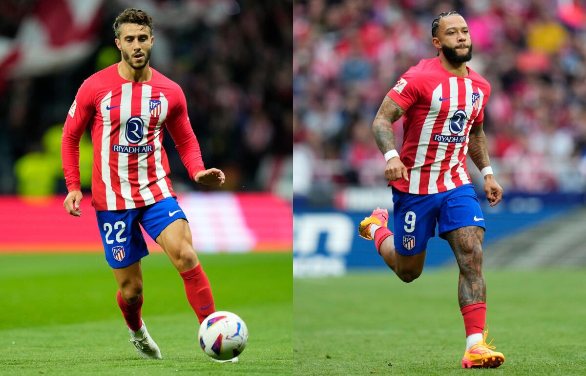 正式に退団が発表されたエルモソ(左)とメンフィス