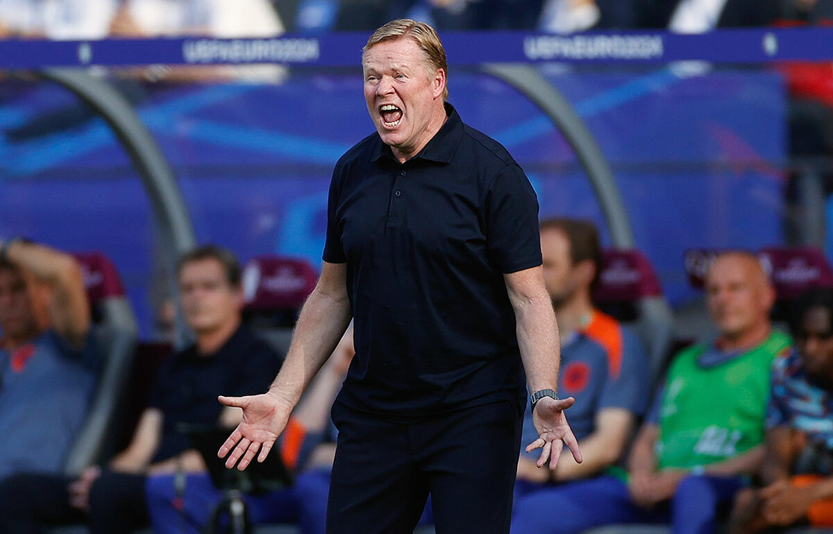 大一番に臨むクーマン監督