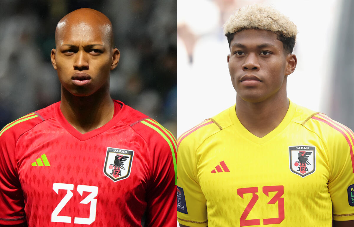 パリ五輪世代のGK小久保玲央ブライアン(左)と鈴木彩艶