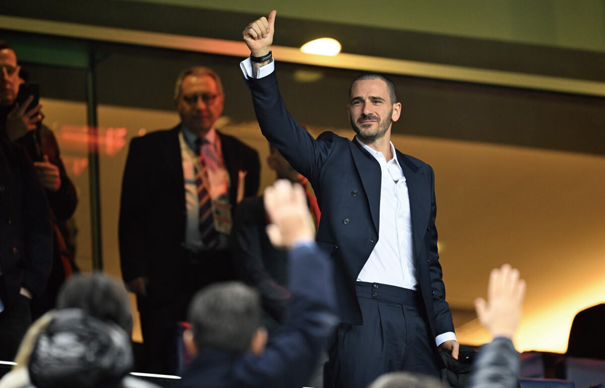 5月に現役引退を発表したレオナルド・ボヌッチ氏(37)