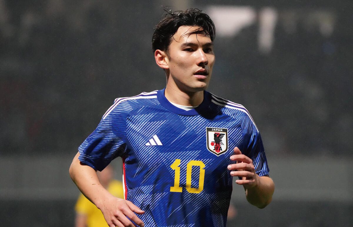 U-23日本代表FW佐藤恵允(22)