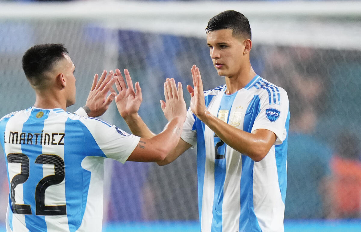 アルゼンチン代表MFバレンティン・カルボーニ(19)